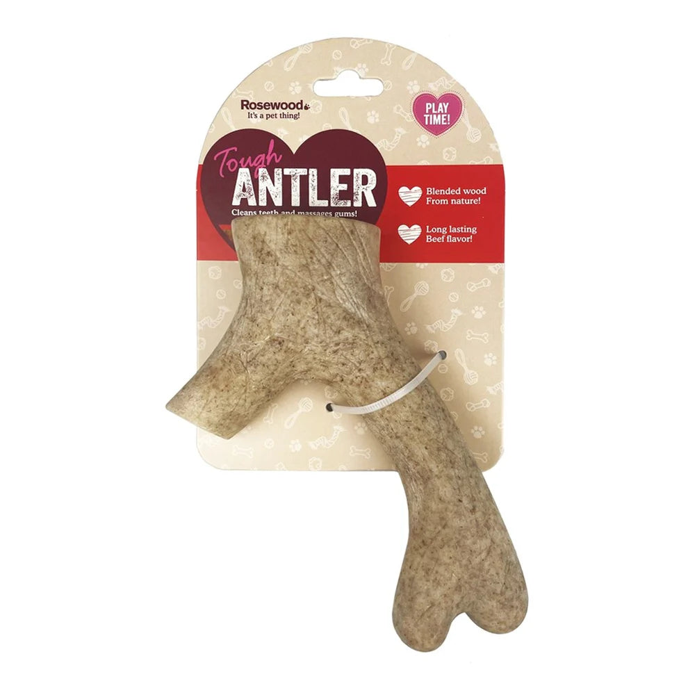 - How to clean pet toysRosewood Dog Toy SCENTED WOOD NYLON ANTLER