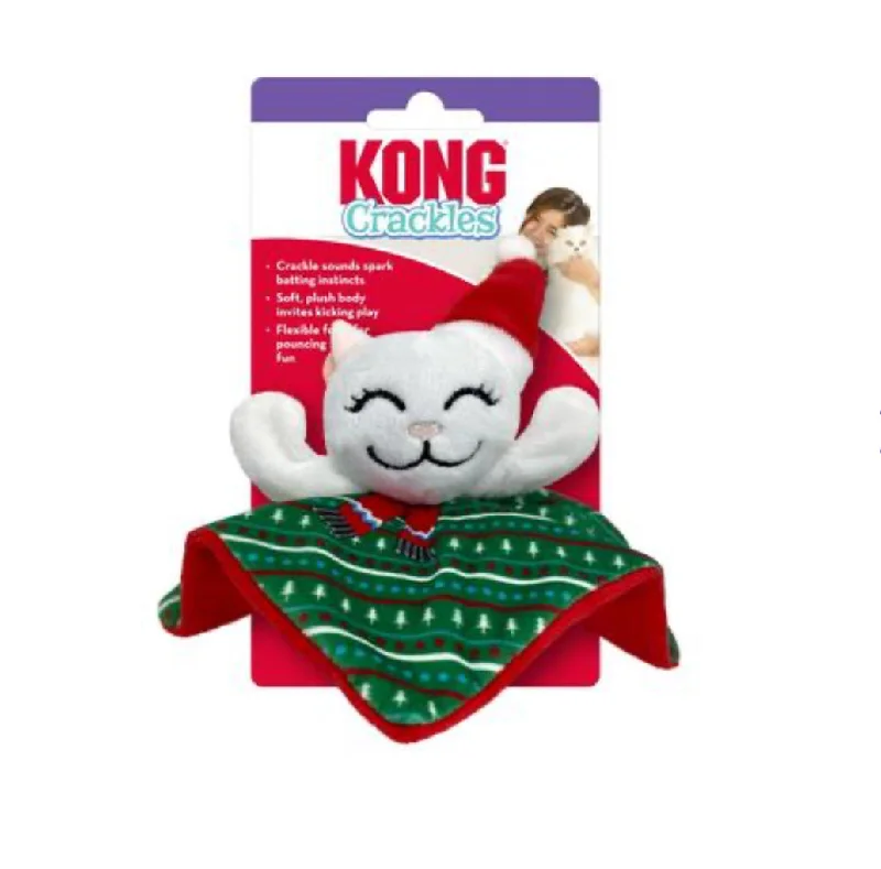 - Toys suitable for multi-pet familiesKONG Christmas Holiday Crackles Santa Kitty Cat Toy