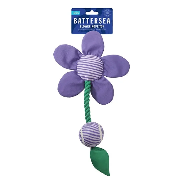 - Dog toy recommendationsRosewood Dog Toy BATTERSEA FLOWER TUG TOY