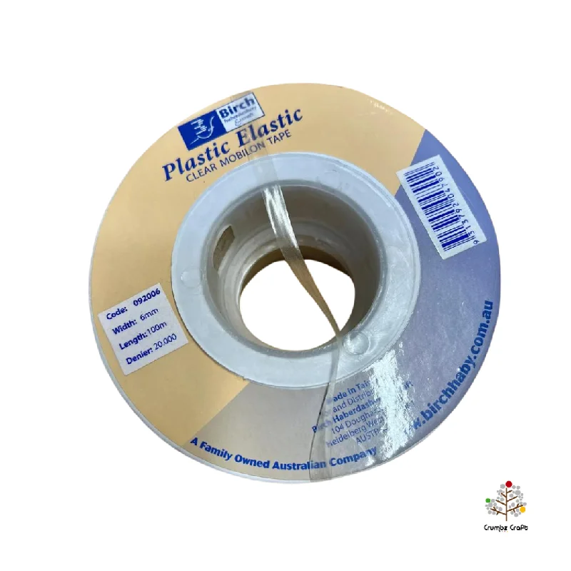   . **Dog bathing brush massage**Plastic Elastic Clear Mobilon Tape 6mm 092006