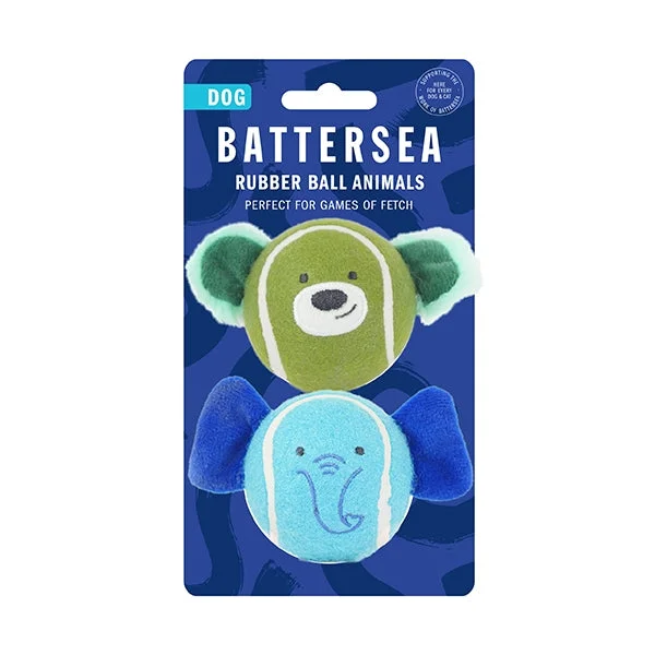 - Precautions for using pet toysRosewood Dog Toy BATTERSEA RUBBER BALL ANIMALS (2PC) - Precautions for using pet toysRosewood Dog Toy BATTERSEA RUBBER BALL ANIMALS (2PC)