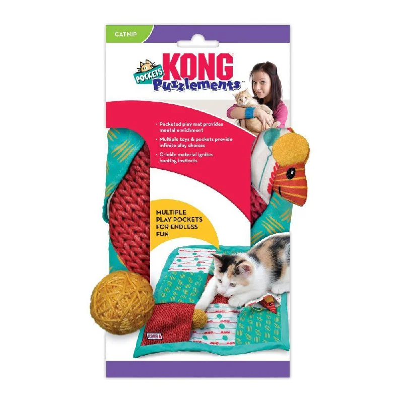 - Pet teething toy recommendationsKONG Puzzlements Cat Toy