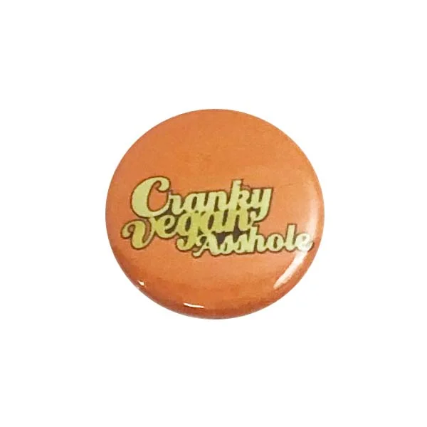 - Foldable and portable cat bagCLEARANCE - Herbivore Clothing Co 'Cranky Vegan' Button - 1"