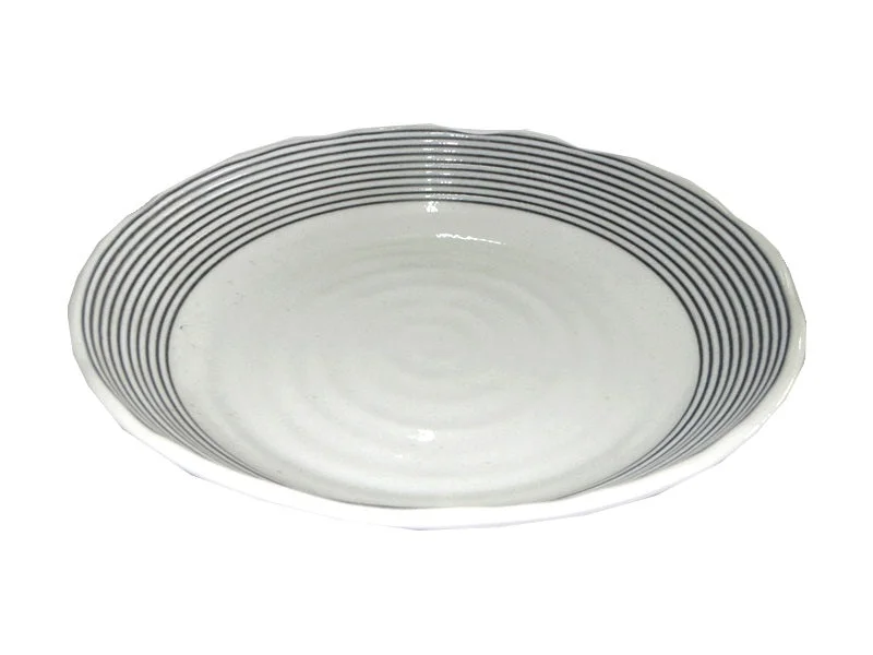 - Air box TSA certified check-inCurry Dish Monotone Ring White 22cm x 4cm