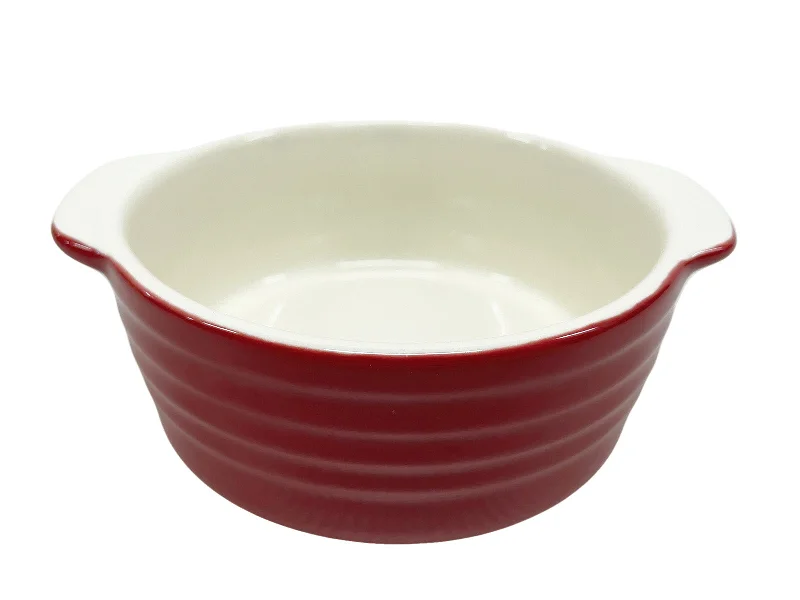 - Pregnant cat delivery room warming boxRound Baking Dish - French Style - Shade - Red - 4.92in - 12.5cm