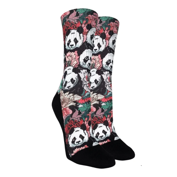 - Foldable and portable cat bagGood Luck Sock Floral Pandas Socks