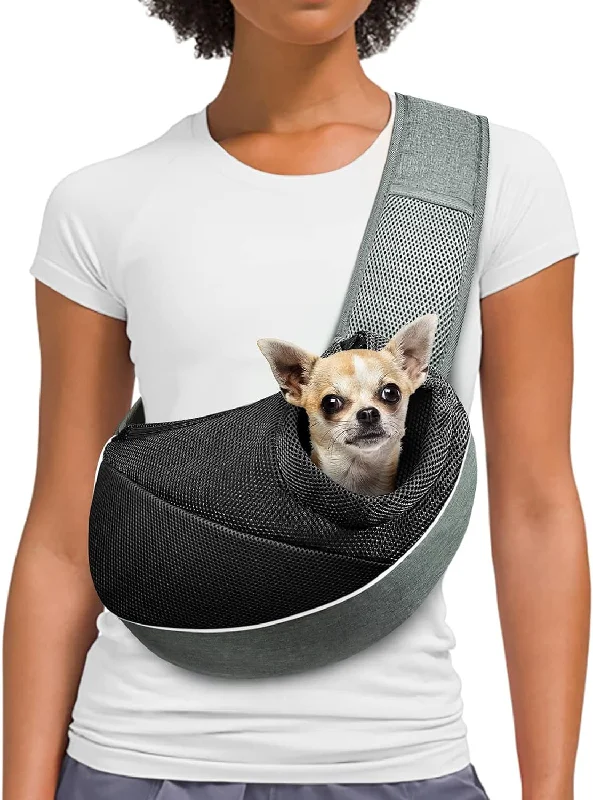 - Pet vitamin complex nutrition tabletsDog Cat Sling Carrier, Adjustable Padded Shoulder Strap, with Mesh Pocket for Outdoor Travel (S - up to 6 Lbs, Black - Black) - Pet vitamin complex nutrition tabletsDog Cat Sling Carrier, Adjustable Padded Shoulder Strap, with Mesh Pocket for Outdoor Travel (S - up to 6 Lbs, Black - Black)