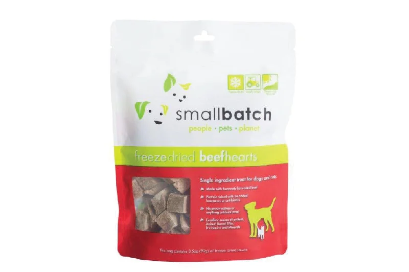    - Cat food for coat health  SmallBatch Dog & Cat Freeze Dried Beef Hearts