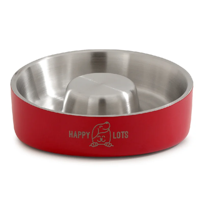 - Foldable and portable cat bagThe Happy Lots Slant Feeder WhiskerWare for Dogs and Cats (Red) - Foldable and portable cat bagThe Happy Lots Slant Feeder WhiskerWare for Dogs and Cats (Red)