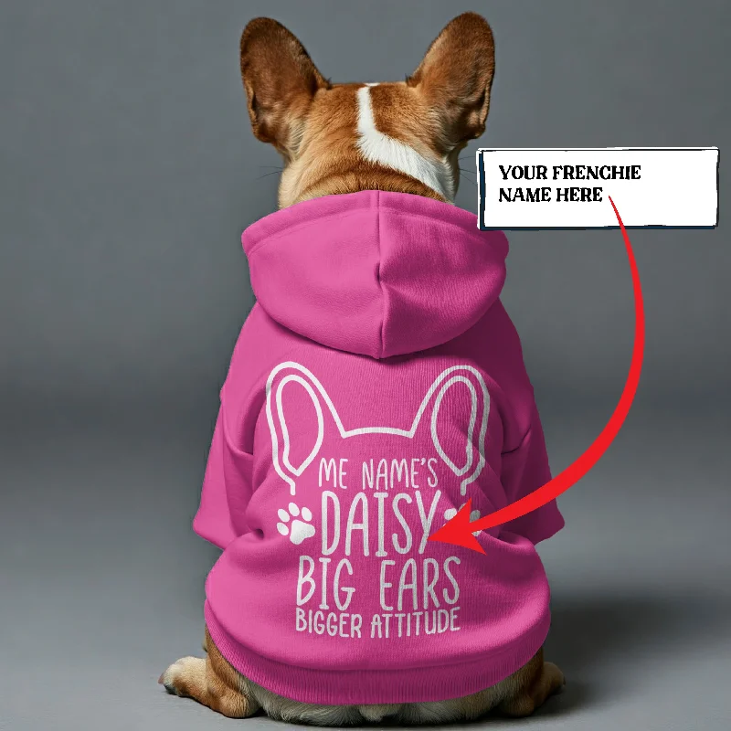 - Air box TSA certified check-inPersonalized French Bulldog Hoodies with Funny Quotes and Custom Name – Stylish, Cozy, and Premium 100% Cotton
