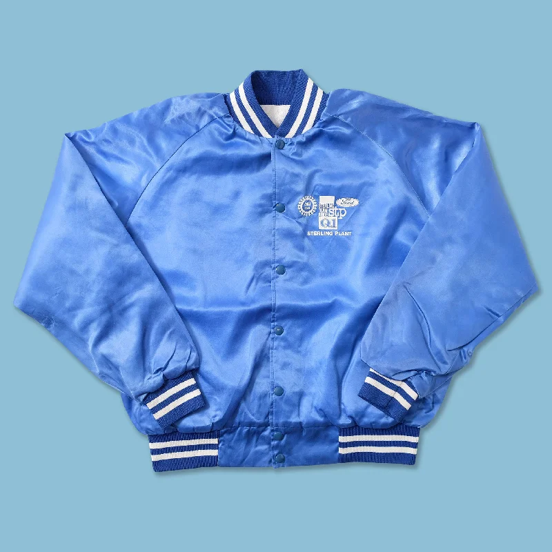 - Pregnant cat delivery room warming boxVintage Satin College Jacket Small