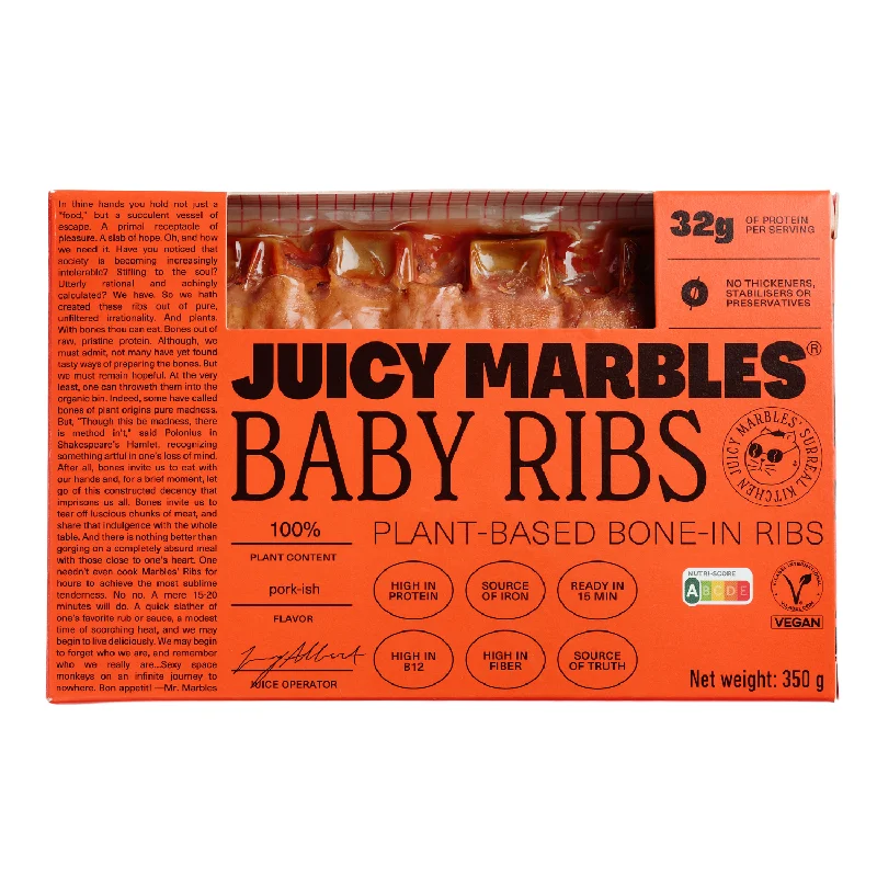 - Postoperative pet anti-licking Elizabethan collarJuicy Marbles Baby Ribs - 350g