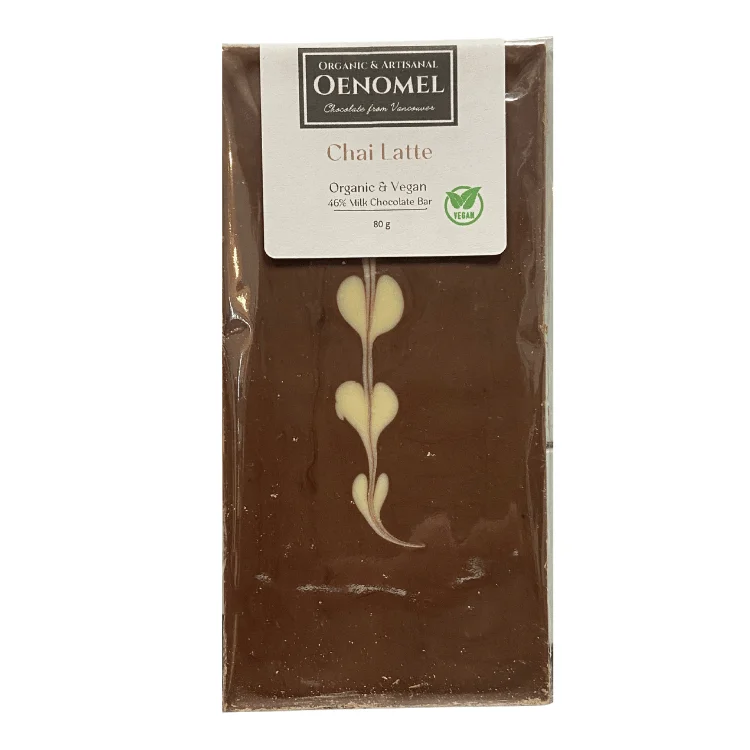 - Pet tear stain cleaning wipesOenomel Chai Latte 46% Milk Chocolate Bar - 80g