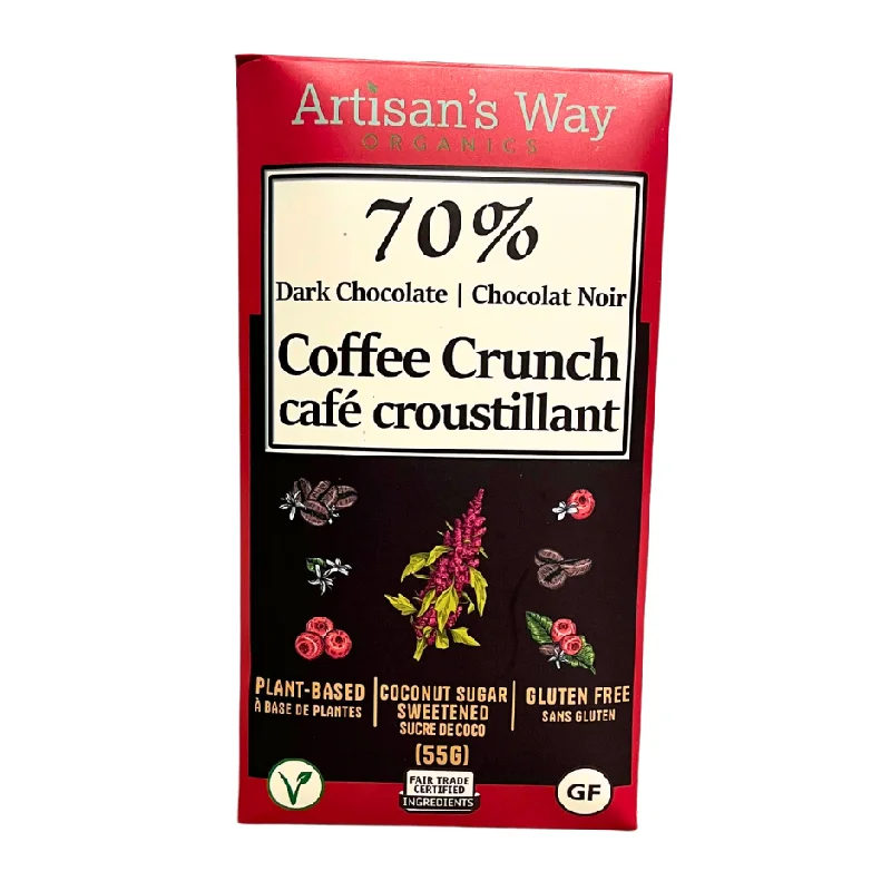 - Pet smart GPS locatorArtisan's Way Coffee Crunch Dark Chocolate Bar - 60g