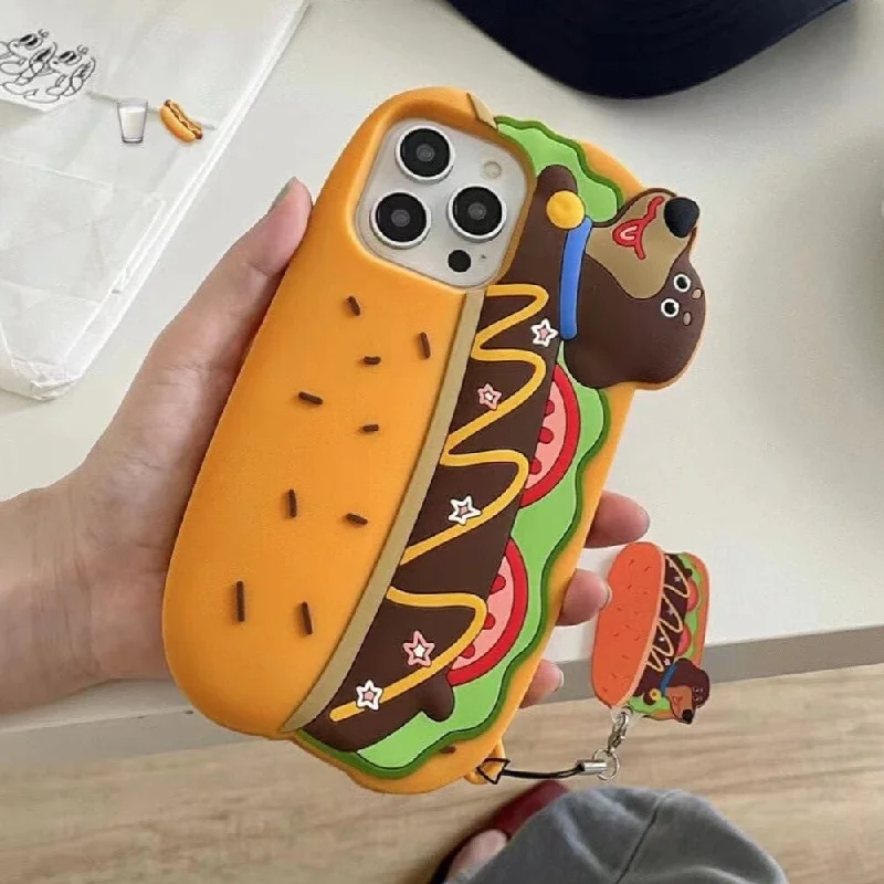  -Non-contact cat thermometerHot Dog Dachshund Phone Case