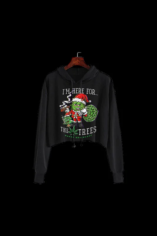 - Parrot climbing and standing wooden frameStonerDays I'm Here For The Trees Crop Top Hoodie - Parrot climbing and standing wooden frameStonerDays I'm Here For The Trees Crop Top Hoodie