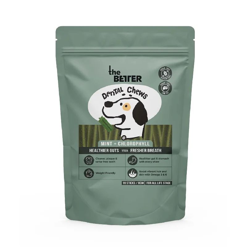 - Crave dog food reviewThe Better Dental Chews Mint + Chlorophyll