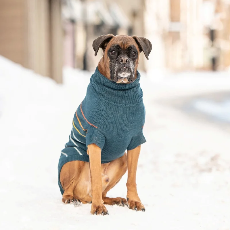  -Explosion-proof leash FOR LARGE dogsGF Pet Arctic Dog Sweater in Dark Teal