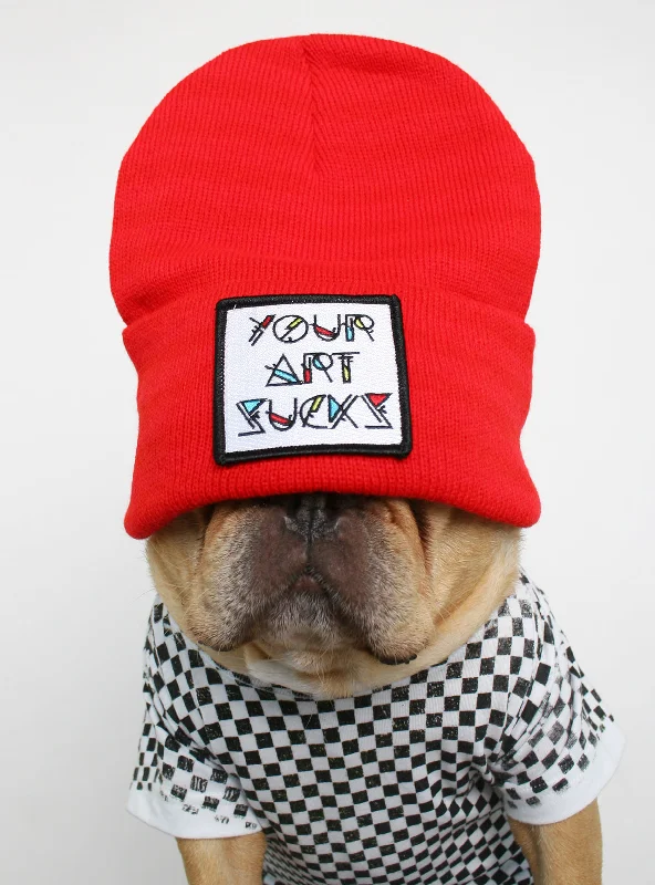 Classification by function or use:Your Art Sucks Beanie
