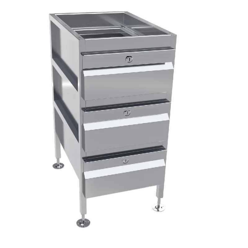  -Explosion-proof leash FOR LARGE dogs3Monkeez Gastronorm Freestanding Stainless Steel Drawer Unit - 3 drawers