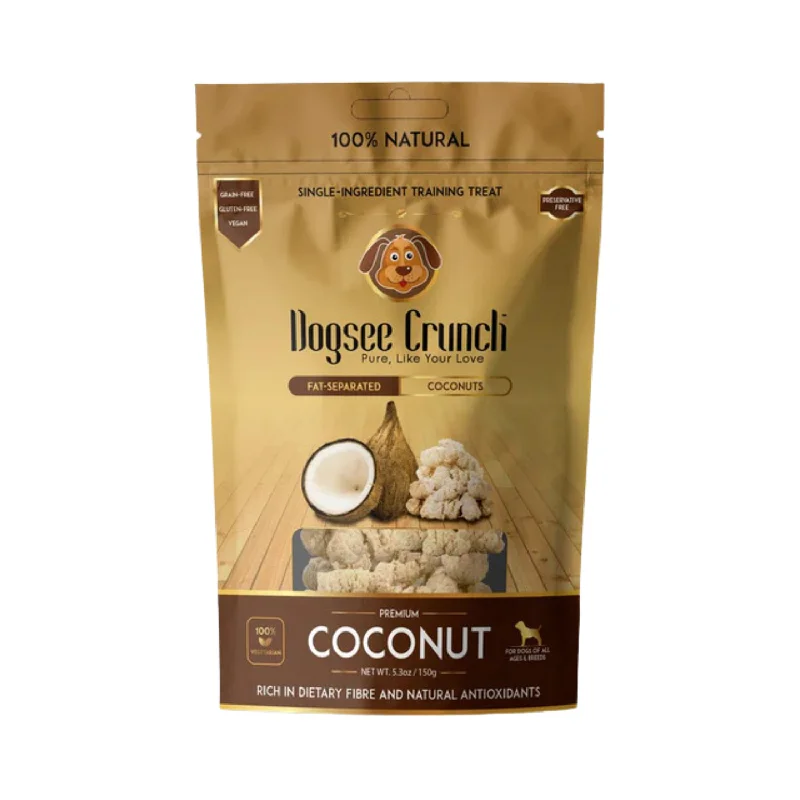 - The effect of dog food on dental healthDogsee Crunch Coconut