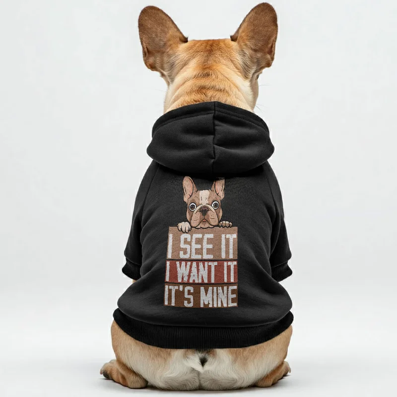 - Parrot climbing and standing wooden frameI see it, I want it, it’s mine - Personalized French Bulldog Hoodies with Funny Quotes – Stylish, Cozy, and Premium 100% Cotton - Parrot climbing and standing wooden frameI see it, I want it, it’s mine - Personalized French Bulldog Hoodies with Funny Quotes – Stylish, Cozy, and Premium 100% Cotton