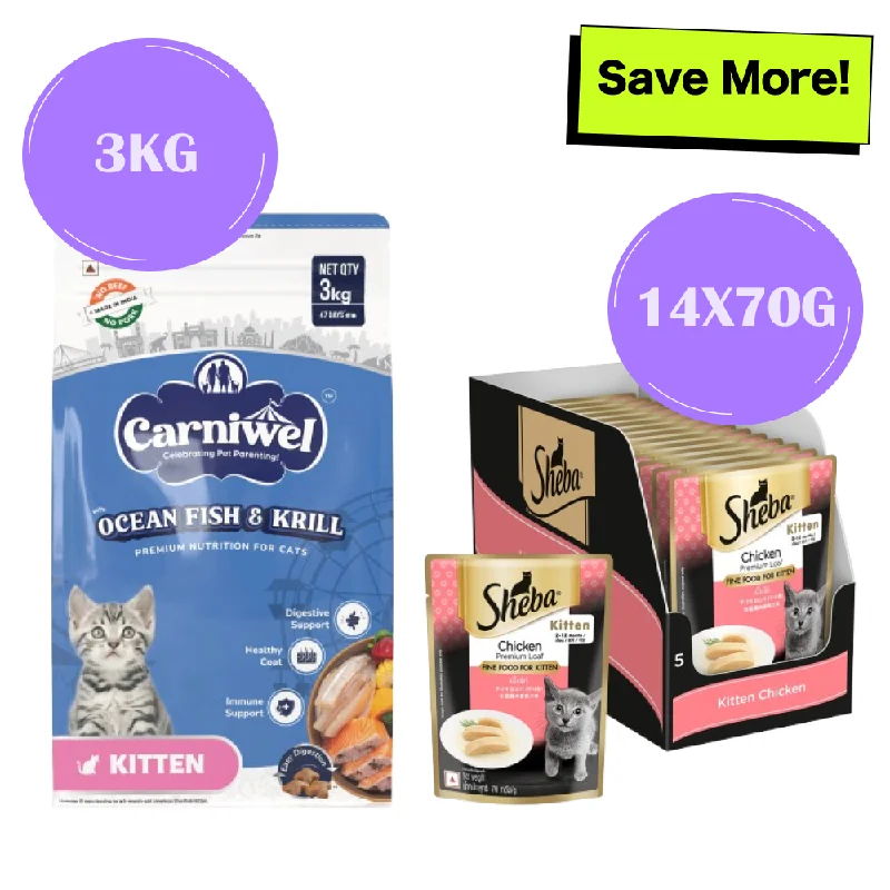 - Chinchilla cooling ice nest ceramic plateCarniwel Ocean Fish and Krill Dry Food and Sheba Chicken Loaf Rich Premium Kitten (2 to 12 Months) Fine Cat Wet Food Combo - Chinchilla cooling ice nest ceramic plateCarniwel Ocean Fish and Krill Dry Food and Sheba Chicken Loaf Rich Premium Kitten (2 to 12 Months) Fine Cat Wet Food Combo