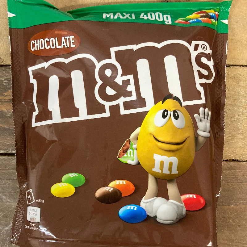 - Custom pet birthday cake400g M&Ms Chocolate (1x Maxi 400g Bag)
