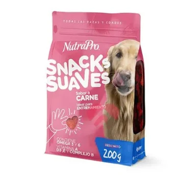 Pet ProductsNutrapro Snack Suaves Perro Carne 200 Gr