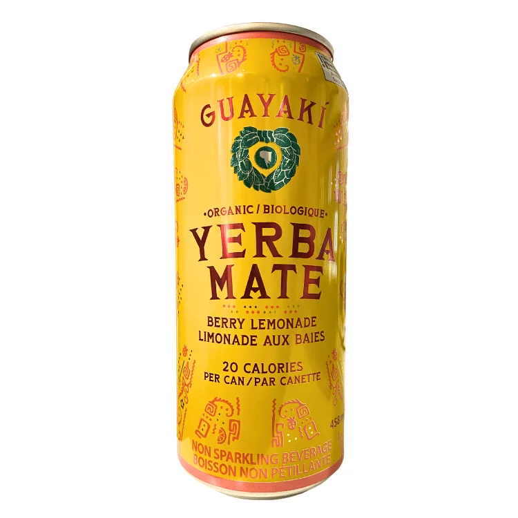 - Summer pet ice matCLEARANCE - Guayaki Yerba Mate Berry Lemonade Can - 458ml