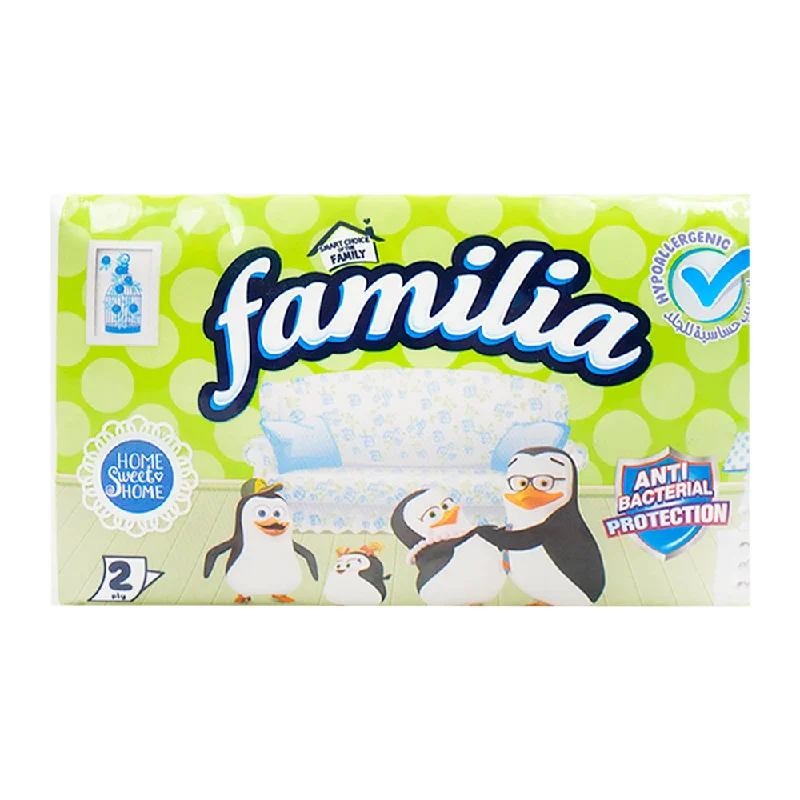- Organic cotton dog bibsFAMILIA MAXI HYGIENE ANTIBACTERIAL 2 PLY 550 TISSUES