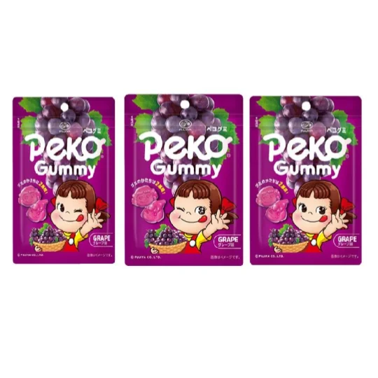 - Car dog seat belt150yen Fujiya Peko Gummy Grape 50g