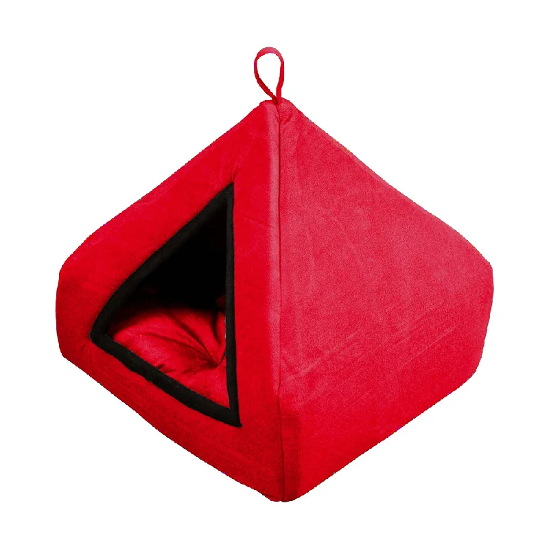 - Pet water dispenser UV sterilization versionFluffy's Pawsome Soft Velvet Premium Fabric Bed for Dogs and Cats (Red)