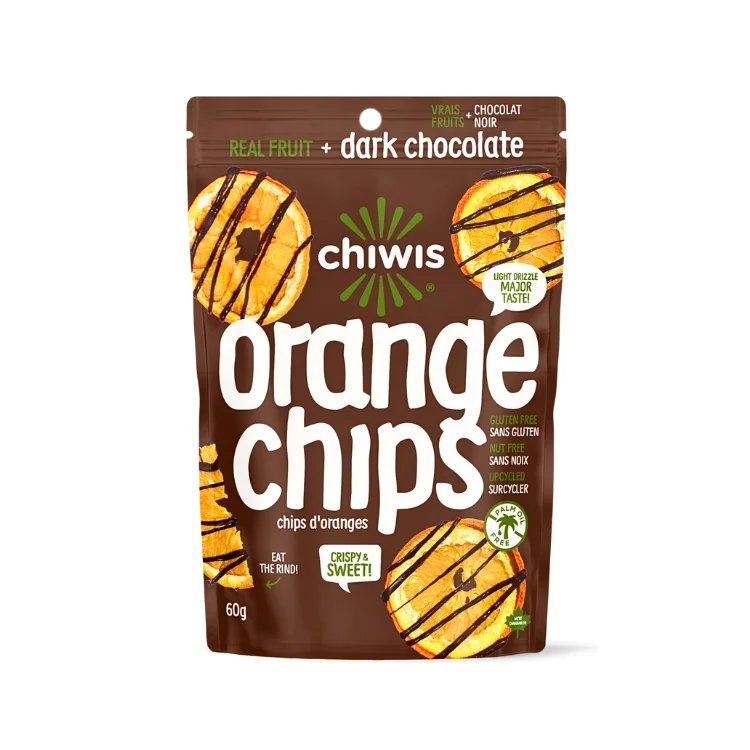- Postoperative pet anti-licking Elizabethan collarChiwis Dark Chocolate Covered Orange Chips - 60g - Postoperative pet anti-licking Elizabethan collarChiwis Dark Chocolate Covered Orange Chips - 60g