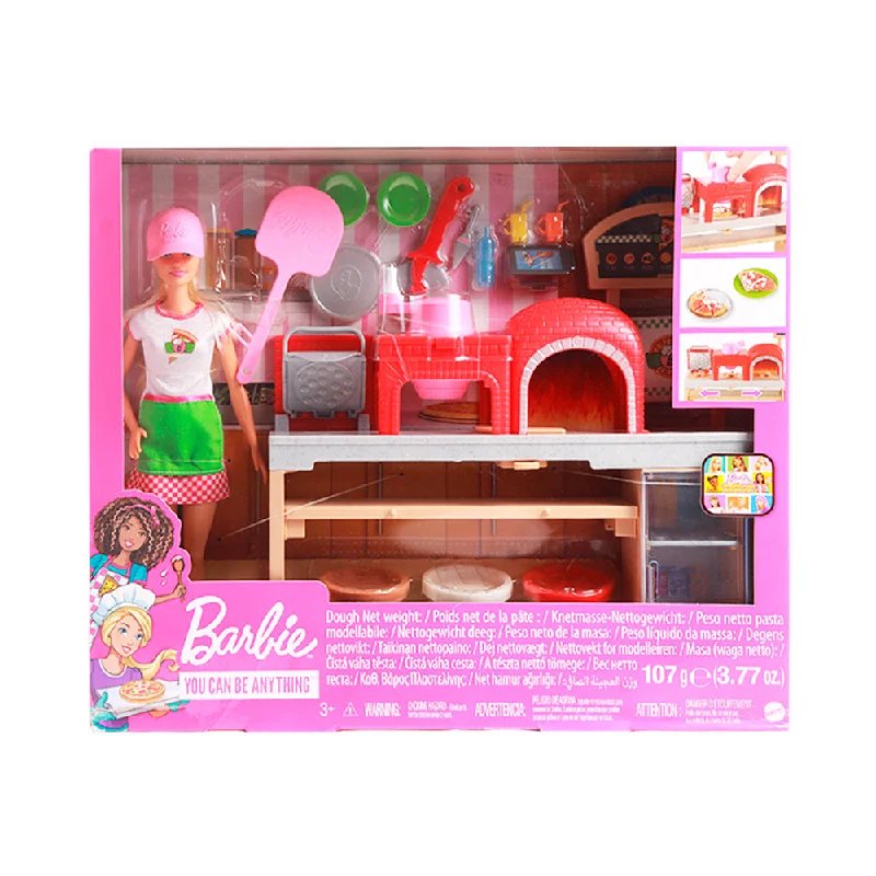 - Pet fence foldable indoorFHR09 BARBIE PIZZA CHEF DOUGH BASIC