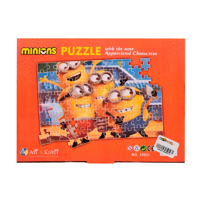- Cat anti-jump window safety net19931 MINIONS PUZZLE 104PC SET H.T (3+ YEAR)