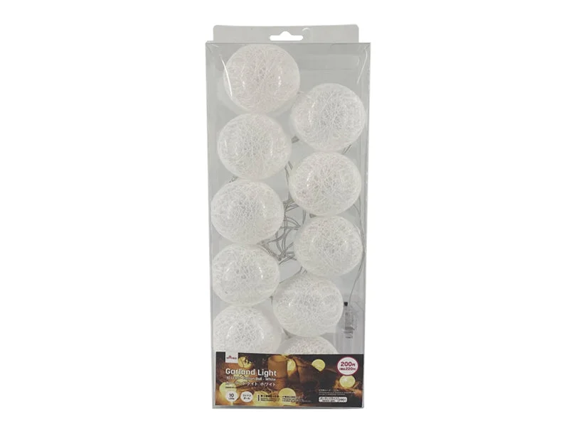 - Cat stress soothing sprayGariand Light -10 LEDs- Cotton Ball - White-