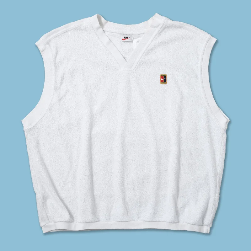 - Pet tear stain cleaning wipesVintage Nike Tennis Fleece Sweater Vest Large / XLarge