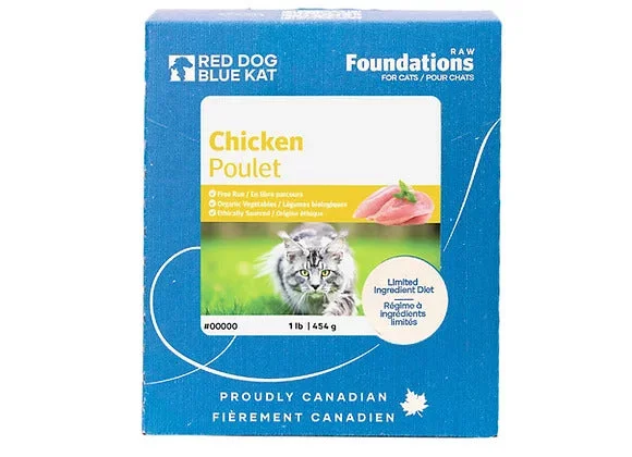    - Kitten food  Red Dog Blue Kat Cat Foundations Chicken