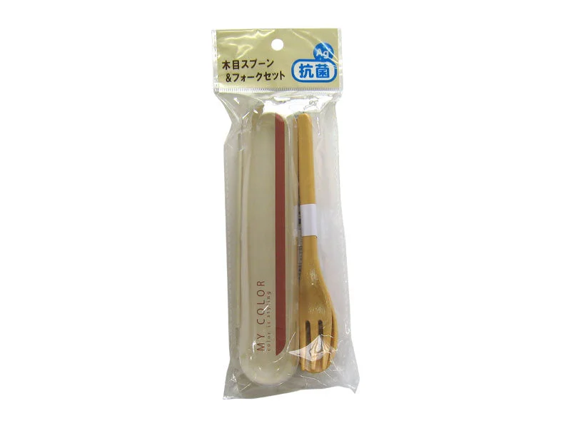- Pet fence foldable indoorWood grain spoon & fork set My-Color IV