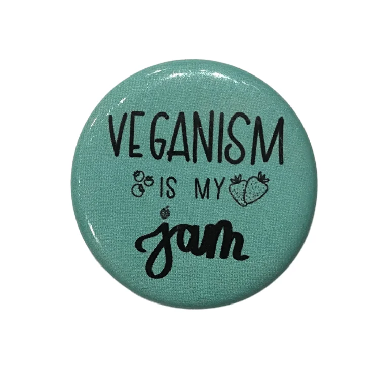 - Car dog seat beltCLEARANCE - Plant Active 'Veganism is my Jam' Button