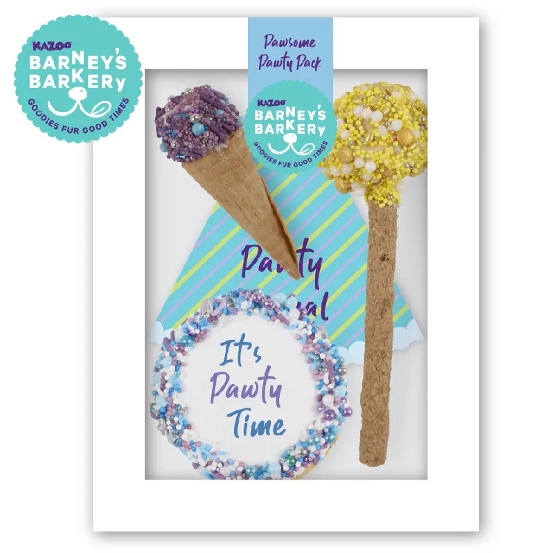- Winter warm clothes for short-haired dogsDog Birthday Treats Party Pack - Blue