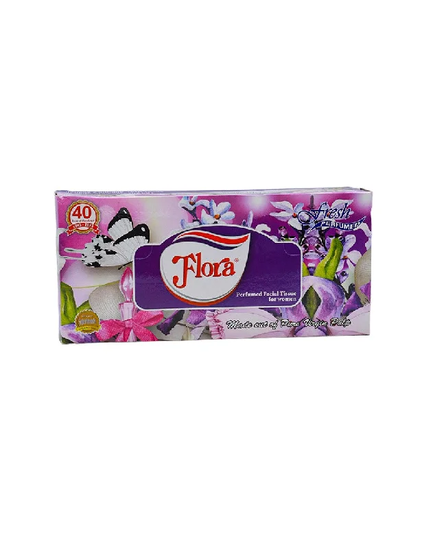 ---Flora Facial Tissues Perfumed 2ply, 160s