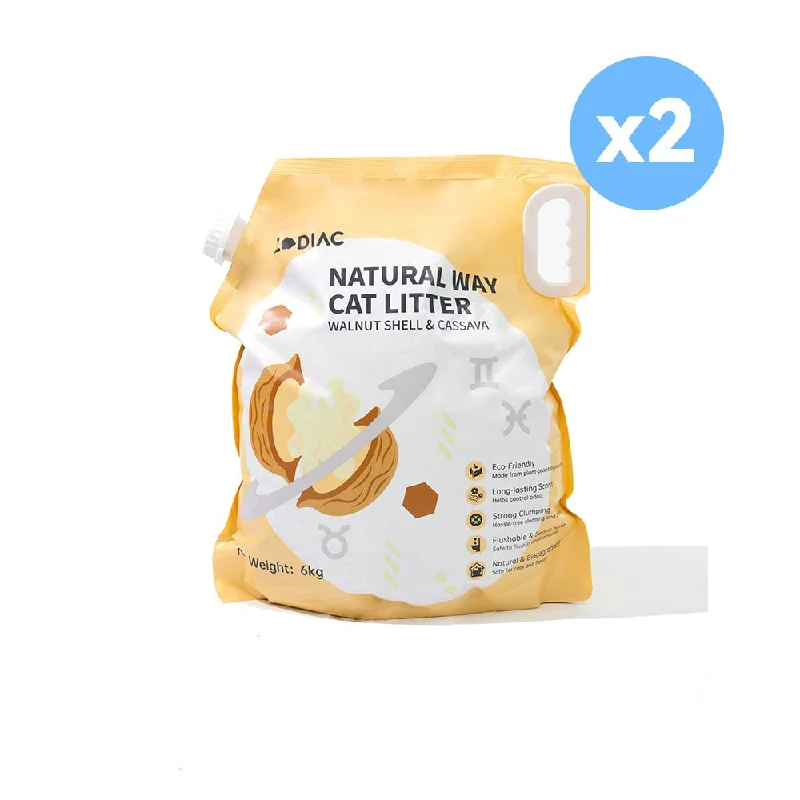 - Parrot climbing and standing wooden frameZODIAC Natural Way Walnut Shell & Cassava Cat Litter 6Kgx2 - Parrot climbing and standing wooden frameZODIAC Natural Way Walnut Shell & Cassava Cat Litter 6Kgx2