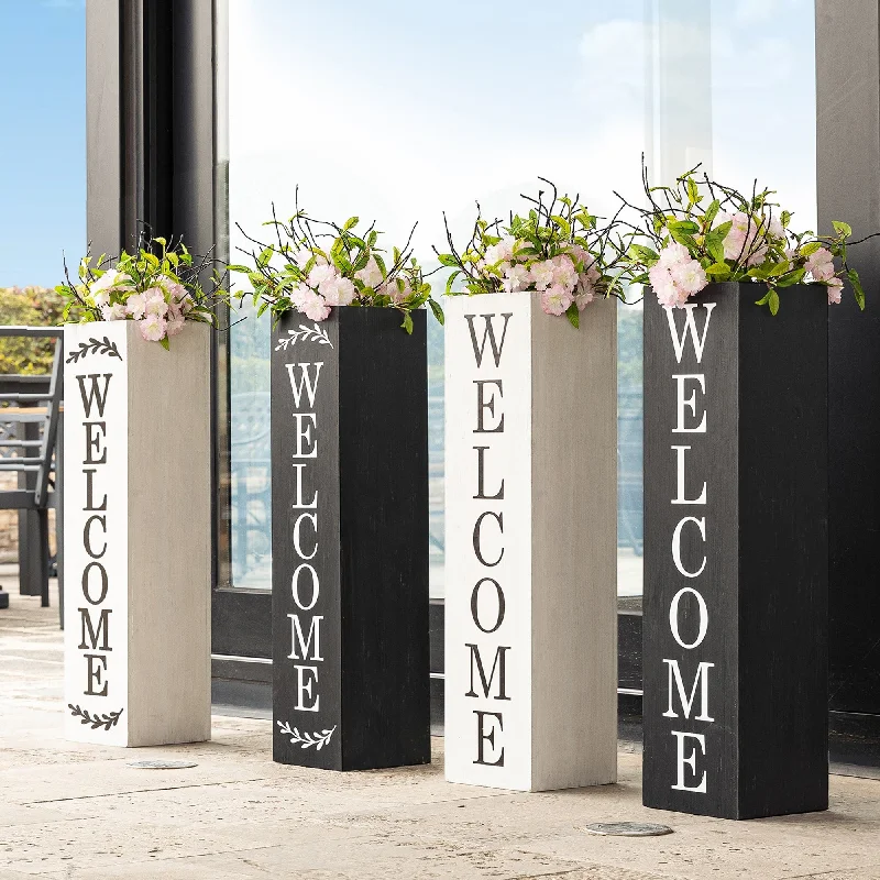 - Pet toys under yuanGlitzhome 30"H Double Sided Wooden WELCOME HOME or PORCH Porch Sign Planter Indoor Outdoor - Pet toys under yuanGlitzhome 30"H Double Sided Wooden WELCOME HOME or PORCH Porch Sign Planter Indoor Outdoor