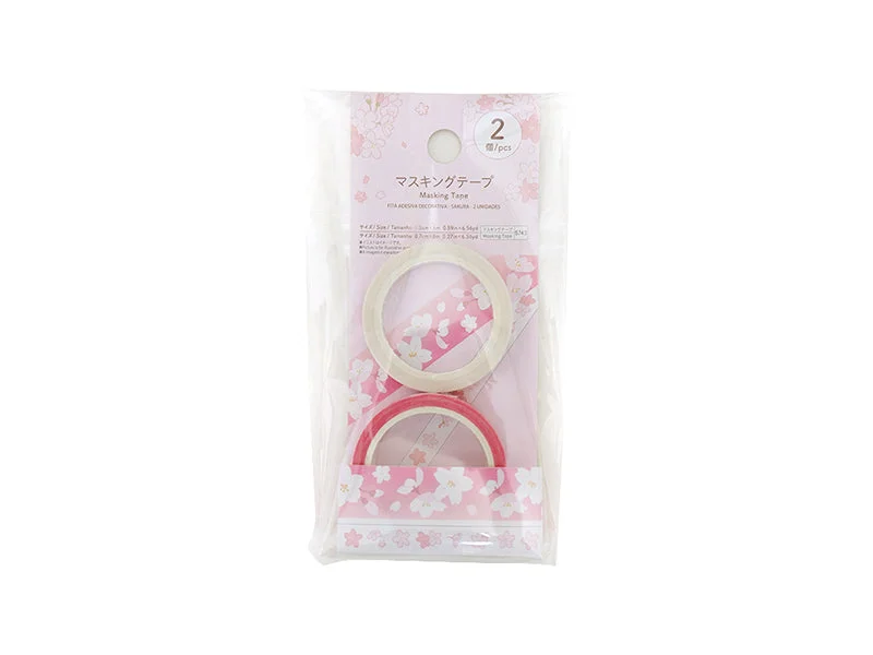 - Postoperative pet anti-licking Elizabethan collarMasking Tape - Cherry Blossom - 2pcs - - Postoperative pet anti-licking Elizabethan collarMasking Tape - Cherry Blossom - 2pcs -