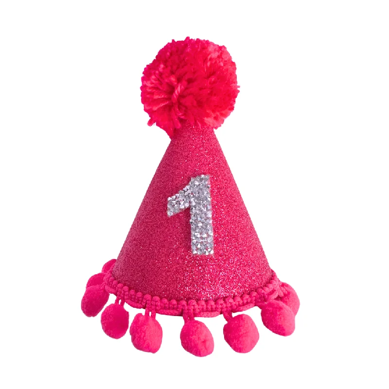 -Anti-scratch sofa protective coverCoco & Pud Hot Pink Birthday Silver Number Party Hat (Small) -Anti-scratch sofa protective coverCoco & Pud Hot Pink Birthday Silver Number Party Hat (Small)