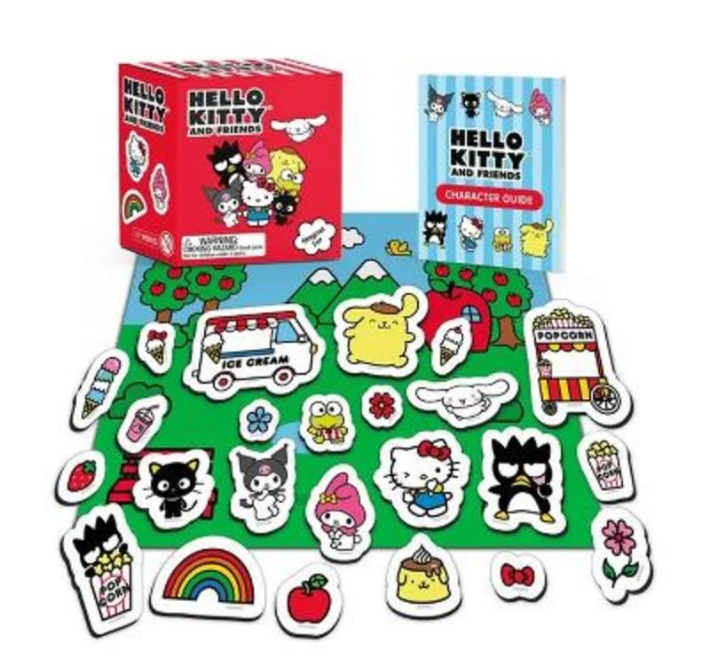 - Pet stroller can be taken on the planeHello Kitty and Friends Magnet Set