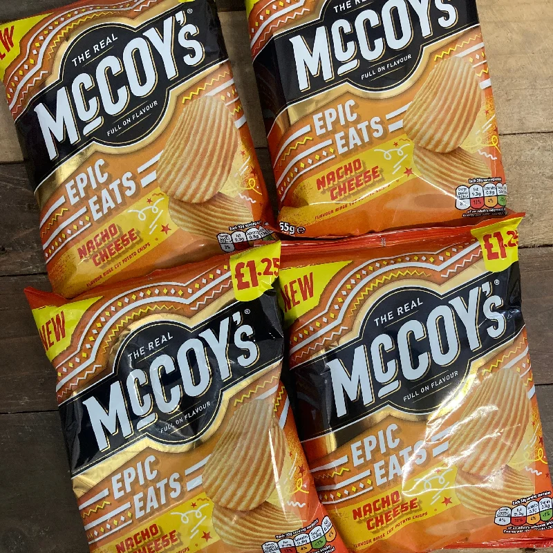 - Pet monitor with camera4x McCoys Epic Eats Nacho Cheese Sharing Crisps Bags (4x65g)