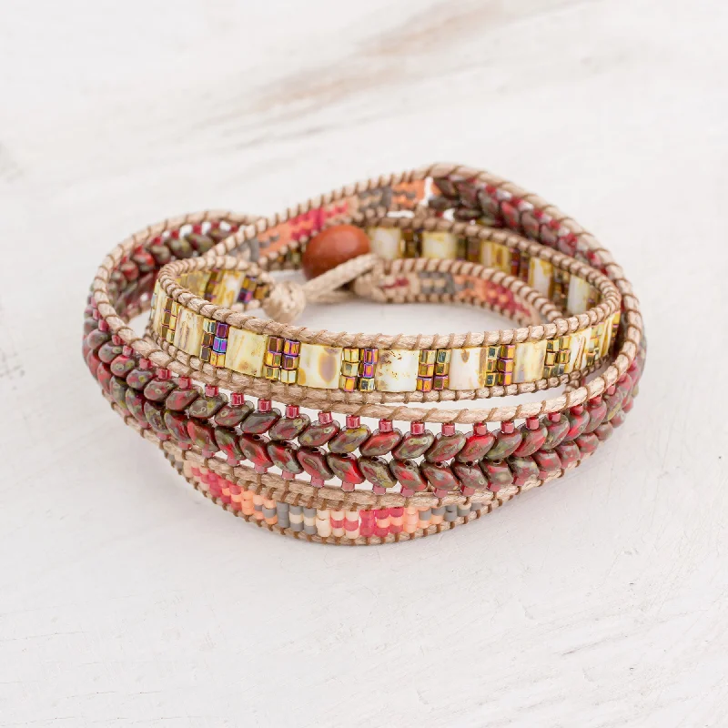 - Cat nail clippers with LED lightsCountry Land Handcrafted Glass Beaded Wrap Bracelet from Guatemala